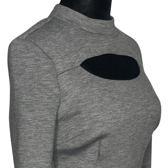 Guess Heather Gray Charlize Dress - Size Small - Picture 6 of 14